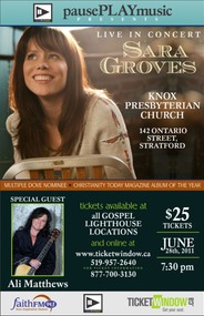 saragrooves poster
